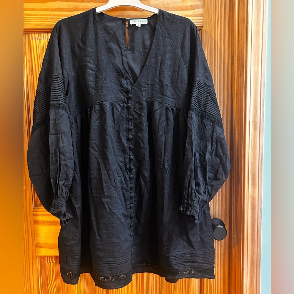 MARBLE Black Tunic
